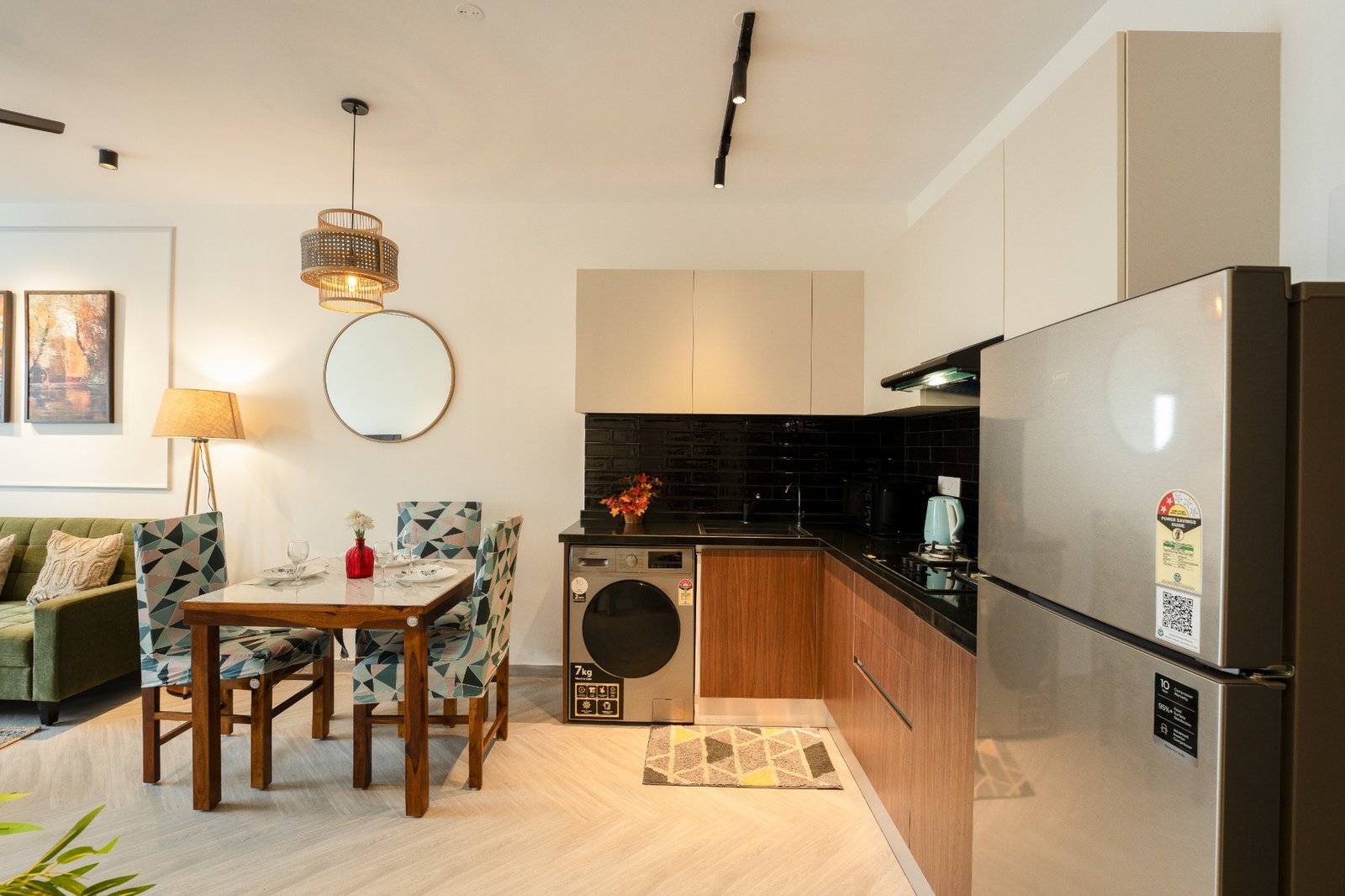 Kitchen and dining
